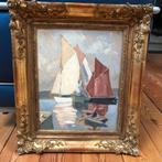 Black Friday Antiek olieverf schilderij kunst, Antiek en Kunst, Kunst | Schilderijen | Klassiek, Ophalen of Verzenden