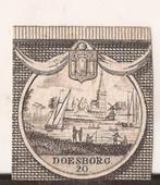"Doesborg " Aanzicht op de stad Doesburg "20" 1793 Visscher, Antiek en Kunst, Ophalen of Verzenden