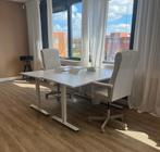 Ikea Trotten Zit/Sta Bureau, Huis en Inrichting, Bureaus, Ophalen of Verzenden, In hoogte verstelbaar, Gebruikt, Bureau