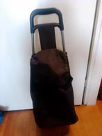 zwart kleurige nylon boodschappen karretje, Sieraden, Tassen en Uiterlijk, Tassen | Reistassen en Weekendtassen, Ophalen, 30 cm of meer