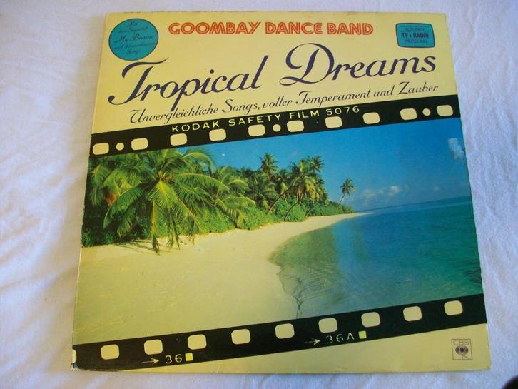 lp GOOMBAY DANCE BAND - Tropical Dreams 1982, Cd's en Dvd's, Vinyl | Pop, Gebruikt, 1960 tot 1980, 12 inch, Ophalen of Verzenden