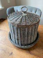 Appletree rieten grote mand stolp, Huis en Inrichting, Woonaccessoires | Schalen en Manden, Mand, Rond, Nieuw, Ophalen of Verzenden