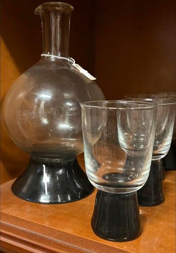 Casa nostra space age, mid century karaf en glazen beschikbaar voor biedingen