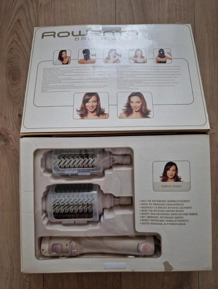 Rowenta Brush Activ CF9000 – Glanzend haar in één beweging!, Sieraden, Tassen en Uiterlijk, Uiterlijk | Haarverzorging, Zo goed als nieuw
