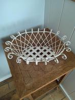 Antieke Draadmand & Krantenhouder Set, Antiek en Kunst, Ophalen of Verzenden