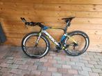 Fuji Norcom Straight 1.1, shimano di2, TT, triathlon, Overige merken, Carbon, 49 tot 53 cm, Ophalen of Verzenden