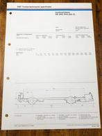 Technische specificatie DAF SB2005, Ophalen of Verzenden, Zo goed als nieuw, Overige merken, DAF