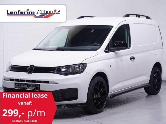 Volkswagen Caddy 1.5 TSI 115 pk BENZINE Black&White Edition, Auto's, Bestelauto's, Bedrijf, Te koop, ABS, Airbags, Airconditioning