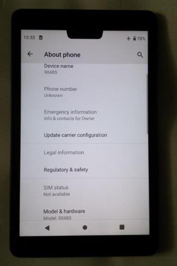 Tablet 8" scherm beschikbaar voor biedingen