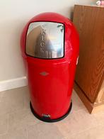 Pedaalemmer Wesco Kickboy rood, Huis en Inrichting, Ophalen, Gebruikt, 75 cm of meer