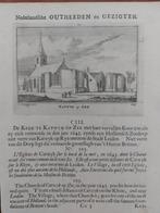 103 / Katwijk op Zee - Gravure van A. Rademaker 1ste druk!, Antiek en Kunst, Ophalen of Verzenden