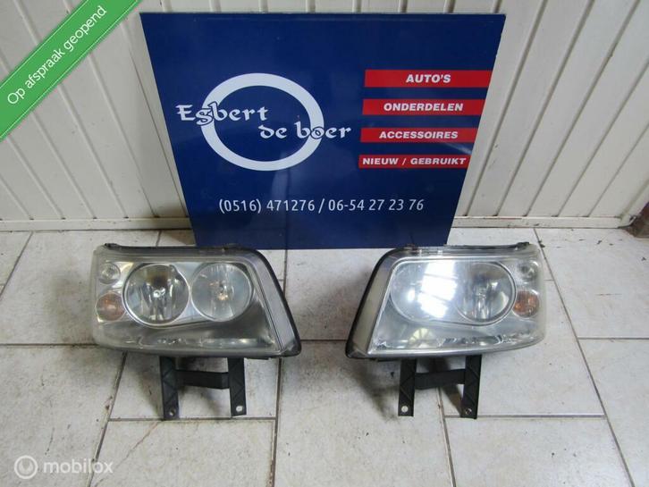 2 x Koplamp links / rechts volkswagen transporter va 03, Auto-onderdelen, Verlichting, Volkswagen, Gebruikt, Ophalen of Verzenden