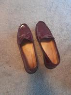 Donkerrode loafers, maat 40, Kleding | Dames, Schoenen, Instappers, Ophalen of Verzenden, Gedragen, Rood