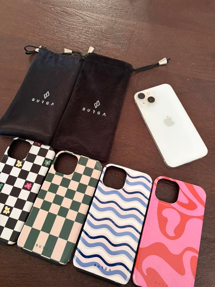 Iphone 14 256 GB (kleur: Starlight/sterrenlicht), Telecommunicatie, Mobiele telefoons | Hoesjes en Frontjes | Apple iPhone, Gebruikt