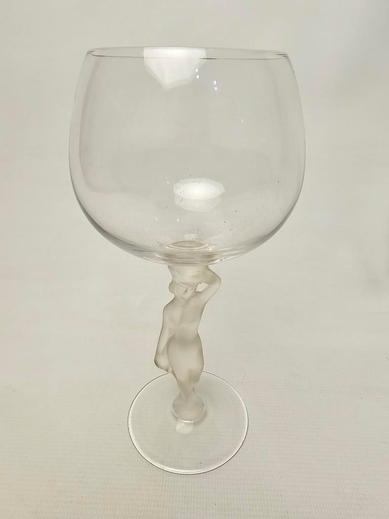 # Vintage Franse Bayel Crystal Glas "Venus" model 2, Antiek en Kunst, Ophalen of Verzenden