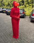 rode gala jurk lang, Maat 38/40 (M), Ophalen of Verzenden, Zo goed als nieuw, Rood