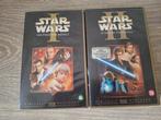 Star Wars 1 en 2 VHS videobanden 2000 en 2002., Alle leeftijden, Ophalen of Verzenden, Gebruikt, Science Fiction en Fantasy