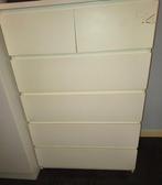 Malm Ladekast 6 lades, Huis en Inrichting, Kasten | Ladekasten, Ophalen, Gebruikt, 5 laden of meer, 100 tot 150 cm