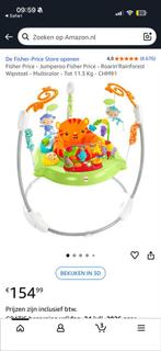 Fisher-Price Jumparoo Bounce Stoel, Ophalen, Fisher-Price, Wipstoel, Met gordel(s) of riempje(s)