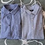 2x blouse - heren maat XL - nieuw, Blauw, Nieuw, Halswijdte 43/44 (XL), C&A