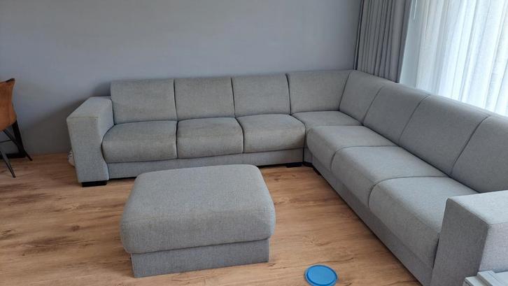 Bank van Haco, Huis en Inrichting, Banken | Complete zithoeken, Zo goed als nieuw, Stof, Ophalen