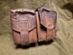 Mauser m48 patroontas leder, Verzenden, Landmacht, Nederland, Embleem of Badge