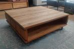 Teak salontafel, Huis en Inrichting, Ophalen, 50 tot 100 cm, Zo goed als nieuw, Minder dan 50 cm