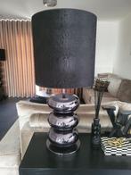 Bollamp tafellamp smoke 2 stuks, Huis en Inrichting, Lampen | Tafellampen, Ophalen, Nieuw, 50 tot 75 cm