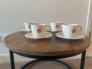 Douwe egberts kop en schotel koffie/ cappuccino beschikbaar voor biedingen