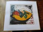 Gesigneerde Zeefdruk van Lukie de Bree (Poisson Rouge)21/30, Ophalen