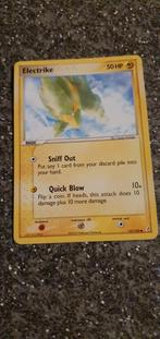 Electrike Pokemon Kaart - 52/100 EX Crystal Guardians, Ophalen of Verzenden, Gebruikt, Losse kaart