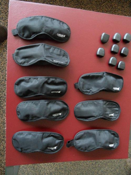 6 Maal Slaapmaskers en 12 Maal Oordopjes in een Doosje Nieuw, Sieraden, Tassen en Uiterlijk, Uiterlijk | Gezichtsverzorging, Nieuw