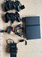 Sony Playstation 2 slim met need for speed most wanted, Ophalen of Verzenden, Zo goed als nieuw, Zwart, Met 2 controllers