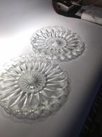 2 Retro glazen schalen, Antiek en Kunst, Antiek | Glas en Kristal, Ophalen of Verzenden