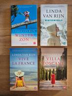 4x Linda van Rijn - villa Toscane vive la france winterwerel, Ophalen, Gelezen, Nederland