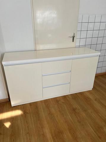 Dressoir hoogglans wit