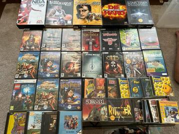 Cd Rom games verzameling pc games 40!stuks beschikbaar voor biedingen