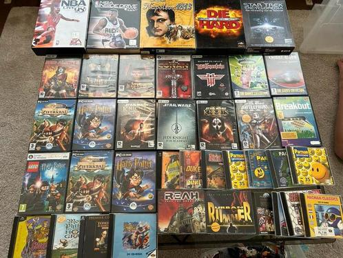 Cd Rom games verzameling pc games 40!stuks, Spelcomputers en Games, Games | Overige, Zo goed als nieuw, Avontuur en Actie, 1 speler