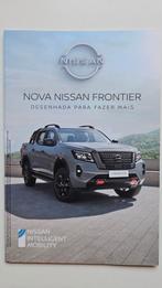 Nissan Frontier folder 2022 Brazilië, Ophalen of Verzenden, Zo goed als nieuw, Nissan