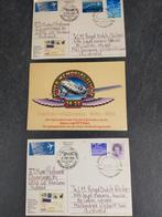 Uiver Herdenkingsvlucht 1984 - 4 Briefkaarten, Postzegels en Munten, Brieven en Enveloppen | Nederland, Ophalen of Verzenden, Briefkaart