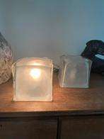 2 ikea design lampen ijsblok, Minder dan 50 cm, Ophalen of Verzenden, Zo goed als nieuw
