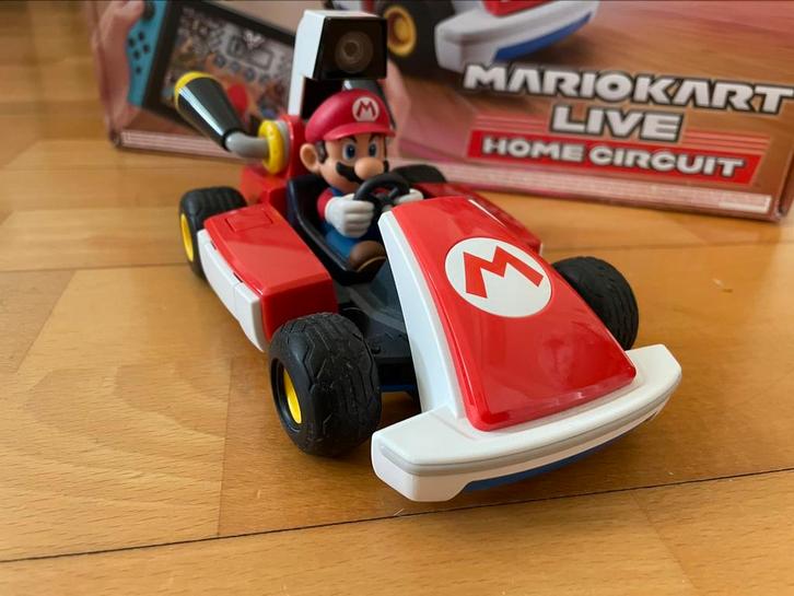 Mario Kart Live: Home Circuit Mario Set, Spelcomputers en Games, Games | Nintendo Switch, Zo goed als nieuw, Racen en Vliegen
