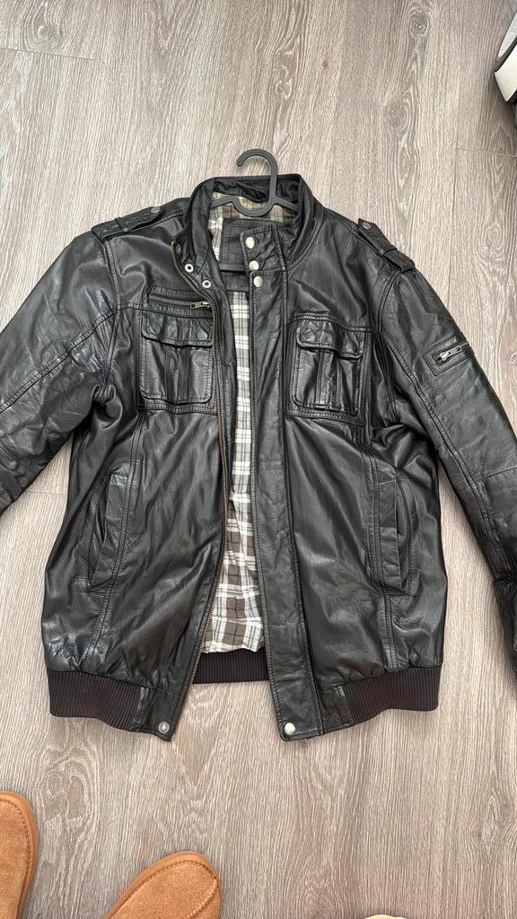 Leren Jas LIV Weekend - Maat M, Kleding | Dames, Jassen | Winter, Gedragen, Zwart, Ophalen of Verzenden