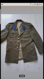 Army blazer Belgie uit 1986 in maat medium, Ophalen of Verzenden, Zo goed als nieuw, Maat 48/50 (M), Groen