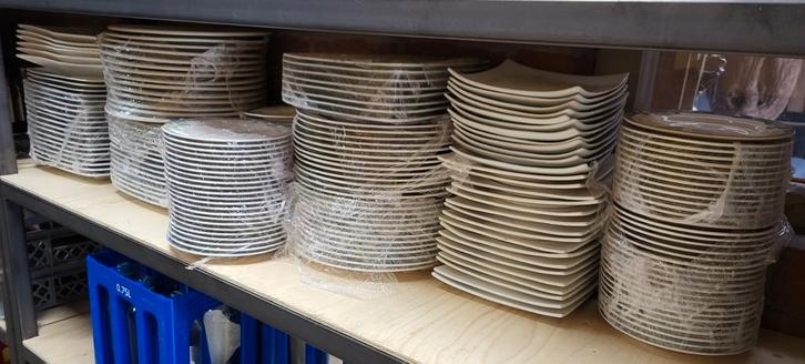 Horeca borden, Huis en Inrichting, Keuken | Servies, Gebruikt, Bord(en), Overige stijlen, Ophalen