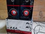 versterker radio met boxen, Audio, Tv en Foto, Stereo-sets, Overige merken, Gebruikt, MP3-aansluiting, Ophalen of Verzenden