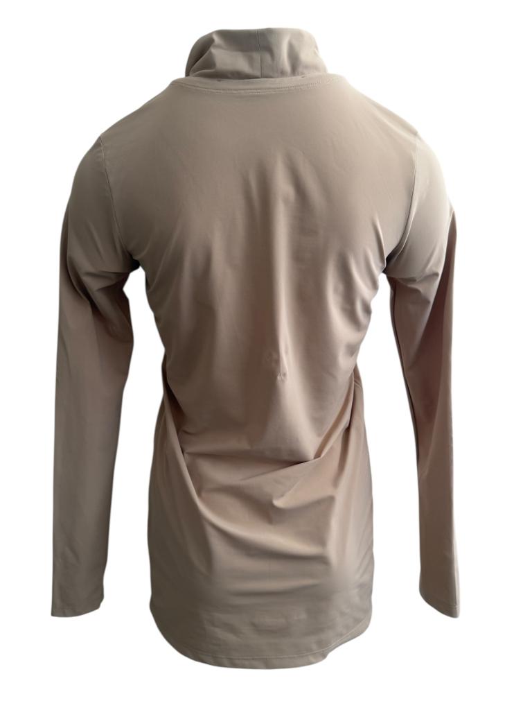 Penn & Ink shirt lange mouw S, Beige, Ophalen of Verzenden, Zo goed als nieuw
