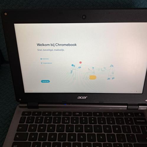 Acer Chromebook C730-C24Y gebruikt., Computers en Software, Chromebooks, Gebruikt, Ophalen