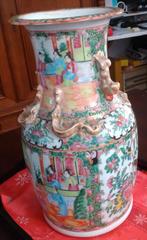 Vintage Chinese vaas 36 cm, Antiek en Kunst, Curiosa en Brocante, Ophalen of Verzenden