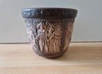 Jasba bloempot pot vaas germany vintage jaren 70 retro, Rond, Ophalen of Verzenden, Zo goed als nieuw, Minder dan 25 cm